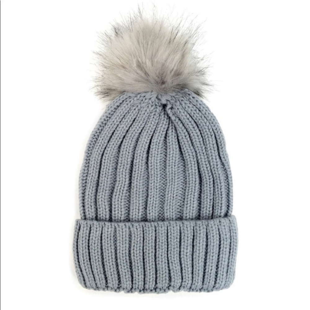 Grey Winter‎ Hat